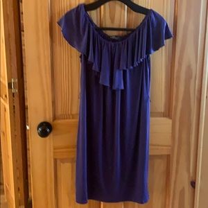 ABS collection by Allen Schwartz purple dress XS